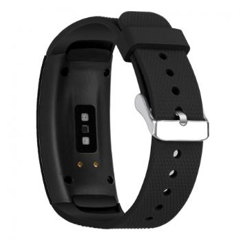 BStrap Silicone Land remienok na Samsung Gear Fit 2, black (SSG005C01)