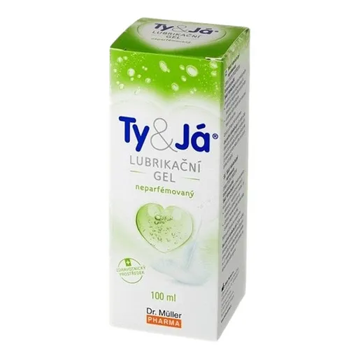 DR. MÜLLER Ty & Ja Lubrikačný gél neparfumovaný 100 ml
