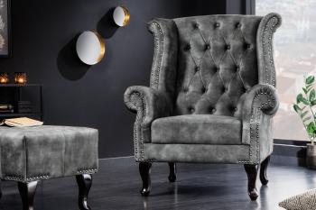 Chesterfield kreslo MIDAS Dekorhome