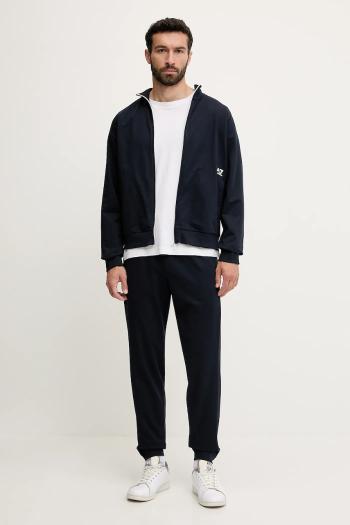 Bavlnená tepláková súprava EA7 Emporio Armani tmavomodrá farba, AF12681.7M000206