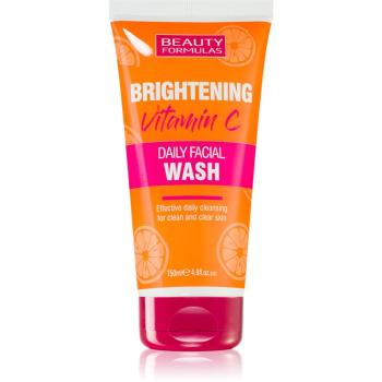 Beauty Formulas Vitamin C rozjasňujúci čistiaci gel s vitamínom C 150 ml