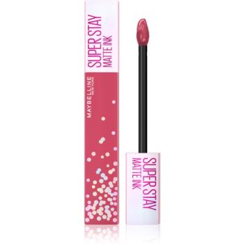 MAYBELLINE NEW YORK SuperStay Matte Ink Birthday Edition tekutý rúž s matným finišom odtieň 395 Birthday Besties 5 ml