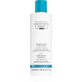 Christophe Robin Purifying Shampoo with thermal mud čistiaci detoxikačný šampón 250 ml