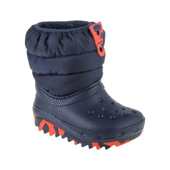 Crocs  Classic Neo Puff Boot Toddler  Obuv do snehu Modrá