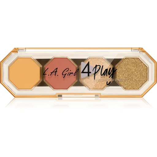 L.A. Girl Cosmetics 4 Play paletka očných tieňov odtieň Juicy 3.2 g