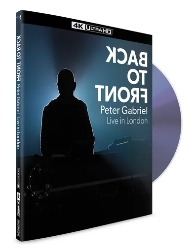 Peter Gabriel, Peter Gabriel Back to Front Live in London Ultra HD BD, Blu-ray