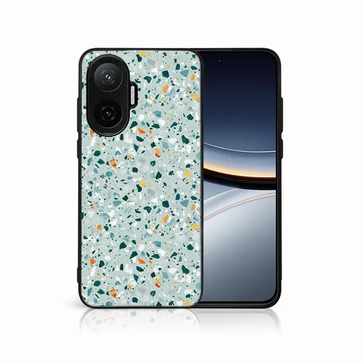 MY ART Ochranný kryt pre Xiaomi Poco F7 BLUE TERRAZZO (164)