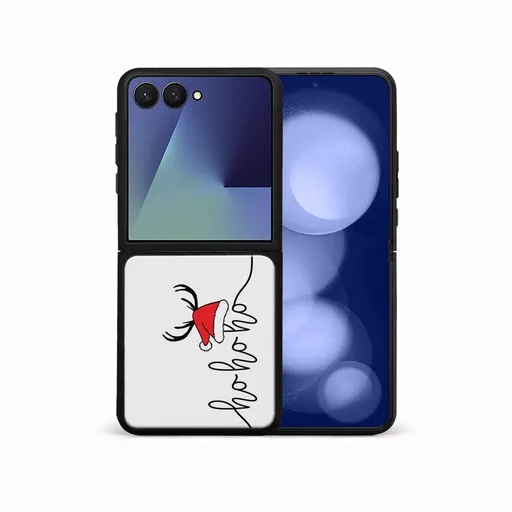 MY ART Kryt s vianočným dizajnom Samsung Galaxy Z Flip7 5G HOHOHO (073)