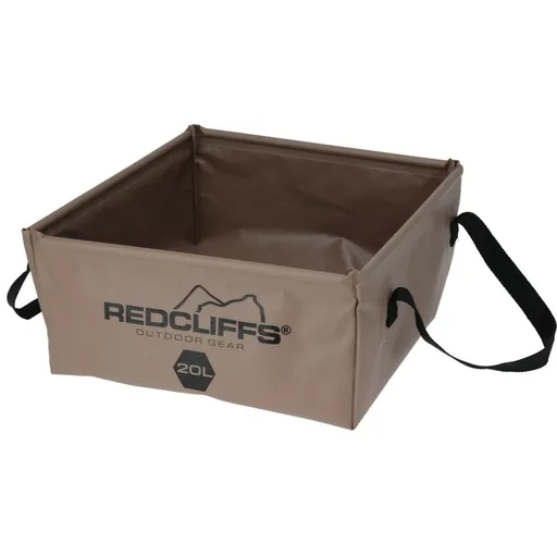 Redcliffs Skladací kempingový box s držadlami, 20 l