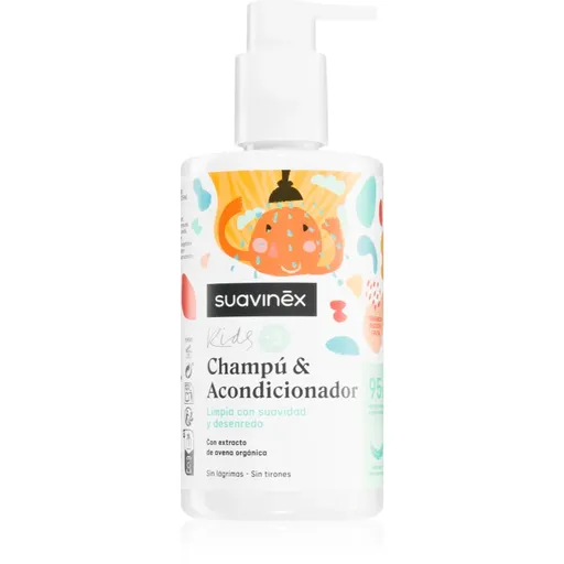 Suavinex Kids Shampoo & Conditioner šampón a kondicionér 2 v1 3 y+ 300 ml