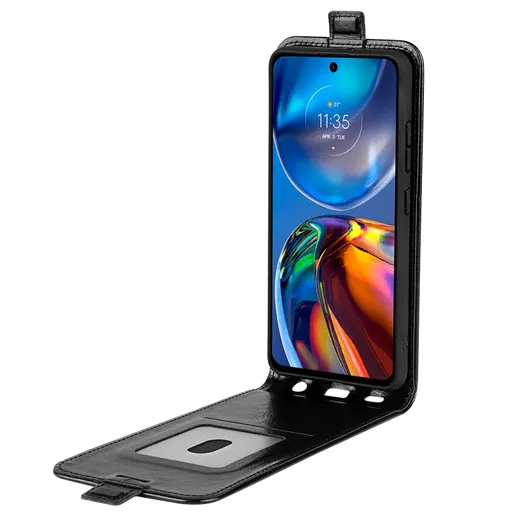 Vyklápacie puzdro Motorola Moto E32 / E32s čierne