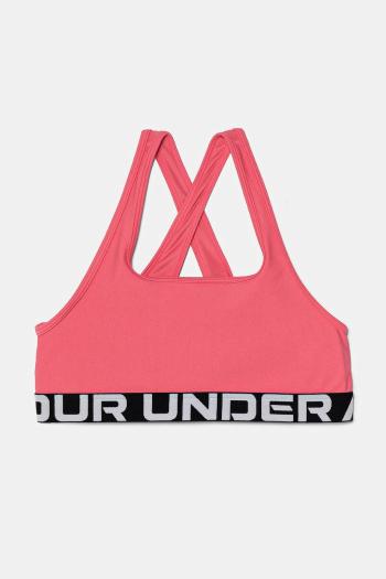 Detská podprsenka Under Armour Crossback Bra ružová farba, 1390066