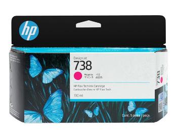 HP 738M 676N0A purpurová (magenta) originálna cartridge