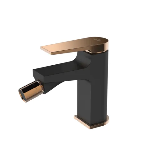 INVENA - Bidetová batéria MIDNIGHT čierna/zlato BB-35-014-V