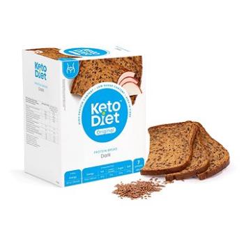 KetoDiet Proteínový chlieb tmavý (7 porcií) (8594181012713)