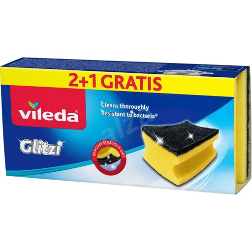 Vileda 148074 Glitzi Crystal špongia 2+1 ks