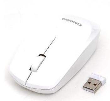 OMEGA MOUSE WIRELESS 1200 DPI WHITE
