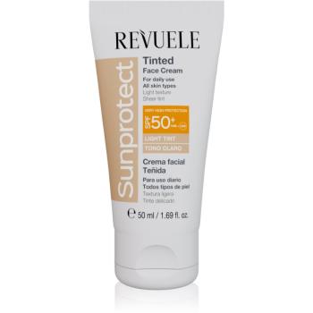 Revuele Sunprotect Tinted Face Cream tónovací ochranný krém SPF 50+ odtieň Light Tint 50 ml