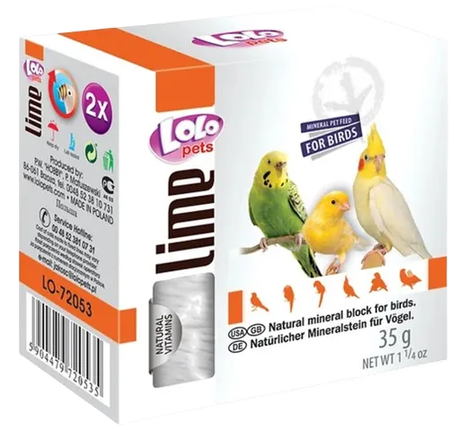 Lolo Pets Lime minerálne kameň prírodní 35 g