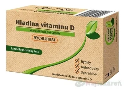 VITAMIN STATION Rýchlotest Hladina vitamínu D, 1set