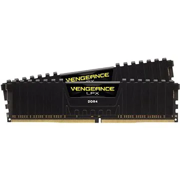 Corsair 16GB KIT DDR4 3200 MHz CL16 Vengeance LPX čierna (CMK16GX4M2E3200C16)