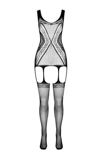 Čierne bodystockings ECO BS007