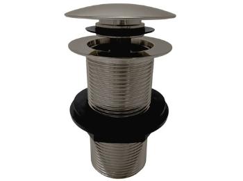 Výpusť k umývadlu 5/4 RAV Sliezák metal grey kartáčovaný MD0799MGK