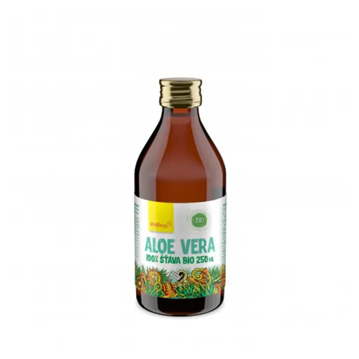 WOLFBERRY Aloe vera šťava 100% 250 ml BIO