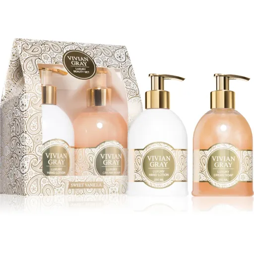 Vivian Gray Romance Vanilla & Patchouli darčeková sada na ruky