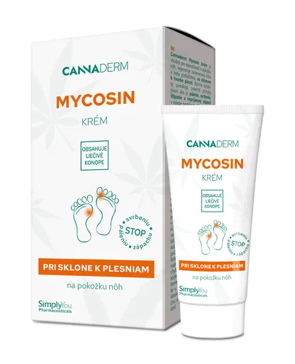 Cannaderm Mycosin krém proti plesniam 30g