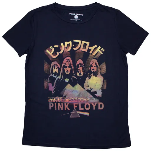 Pink Floyd tričko Japan Poster Modrá S