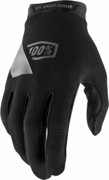 100% Ridecamp Gloves Black/Charcoal S Cyklistické rukavice