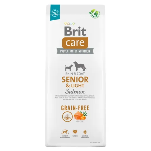 BRIT Care Grain-free Senior & Light granule pre psov 1 ks, Hmotnosť balenia (g): 3 kg