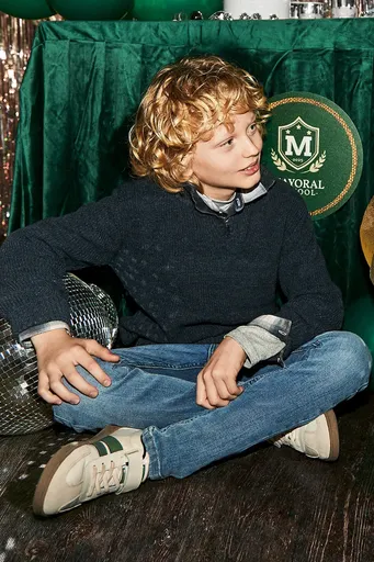 Detské rifle Mayoral jeans slim fit basic
