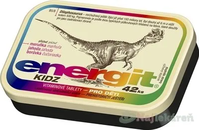 Energit kidz vitamínové tablety 42 tbl.