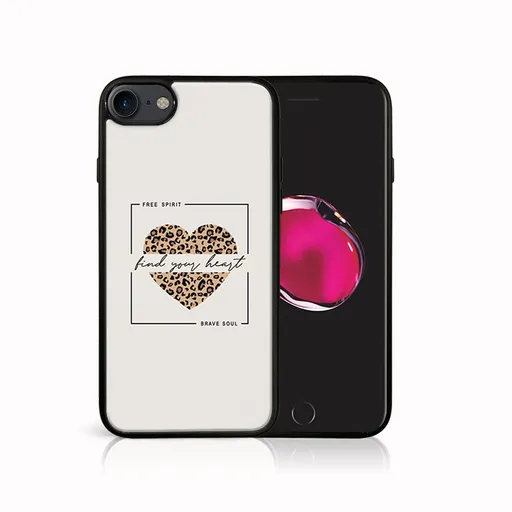 MY ART Ochranný kryt Apple iPhone SE 2022 / 2020 / 7 / 8 WILD HEART (241)