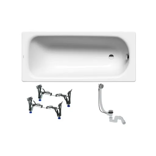 Kaldewei Saniform obdĺžniková vaňa 160x70 cm smaltovaná oceľ ľavá aj pravá KWB3621