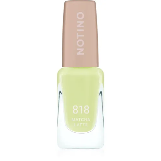 Notino Gel Effect Nail Polish lak na nechty s gélovým efektom 818 Matcha Latte 10 ml