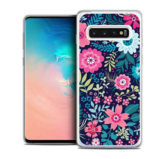 PROTEMIO MY ART Ochranný kryt Samsung Galaxy S10 Plus FLORA (038)