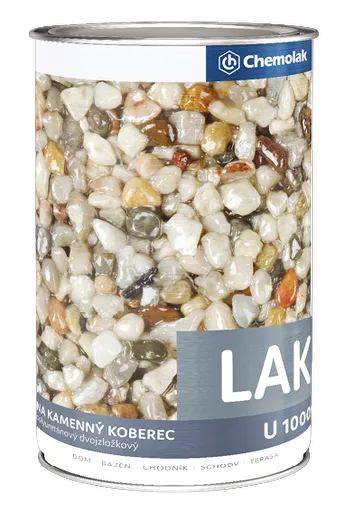 U 1000 - Lak na kamenný koberec bezfarebný 0,6 L