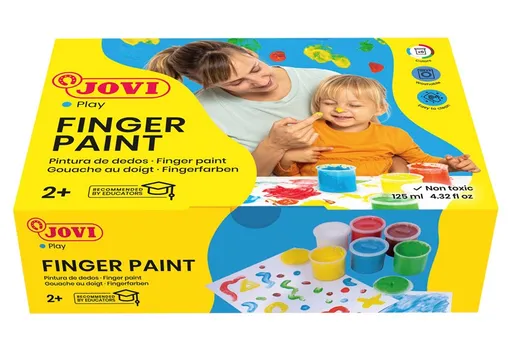 JOVI - Prstové farby v sade 6x125 ml