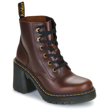 Dr. Martens  Jesy Dark Brown Classic Pull Up  Čižmičky Hnedá