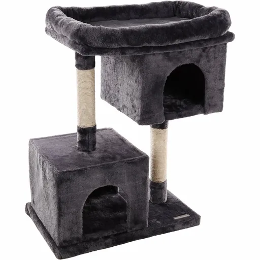 Flamingo Škrabadlo pre mačky KAJAL tm. sivá, 83,5 cm