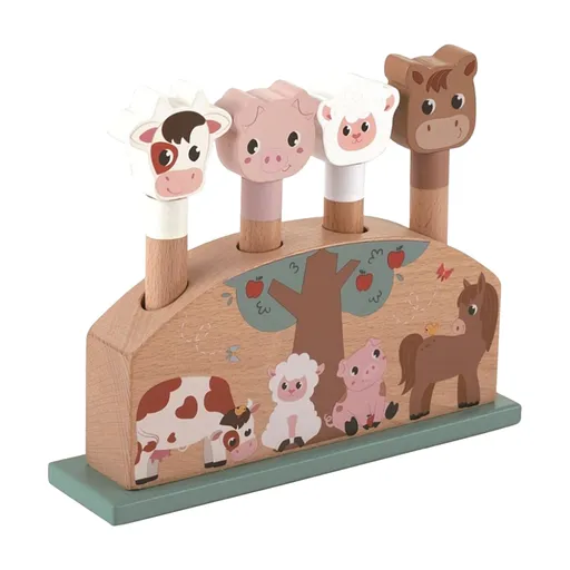 2KIDS TOYS Vystreľovacie zvieratká farma