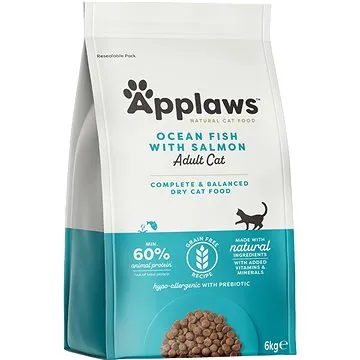 Applaws granule Cat Adult morské ryby s lososom 6 kg (5060122497312)