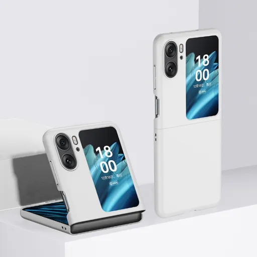PLASTIC Ochranný plastový kryt OPPO Find N2 Flip biely