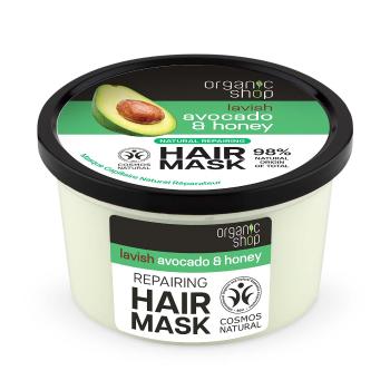 Organic Shop Regeneračná maska na vlasy Avocado & Honey (Repairing Hair Mask) 250 ml