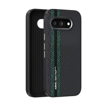 ABEEL RELIEF Ochranný kryt pre Google Pixel 9a GREEN