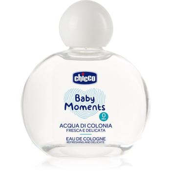 Chicco Baby Moments Refreshing and Delicate kolínska voda pre deti od narodenia 100 ml