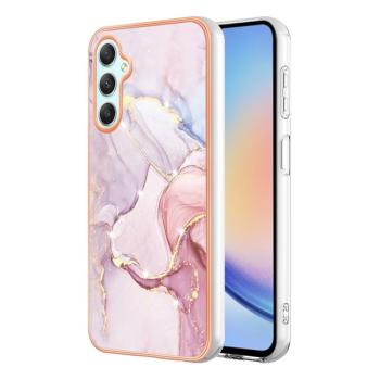 IMD MARBLE Ochranný kryt pre Samsung Galaxy A25 5G ROSE GOLD